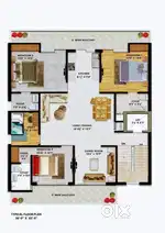 3bhk fully furnished with interior work done chd Ambala highway