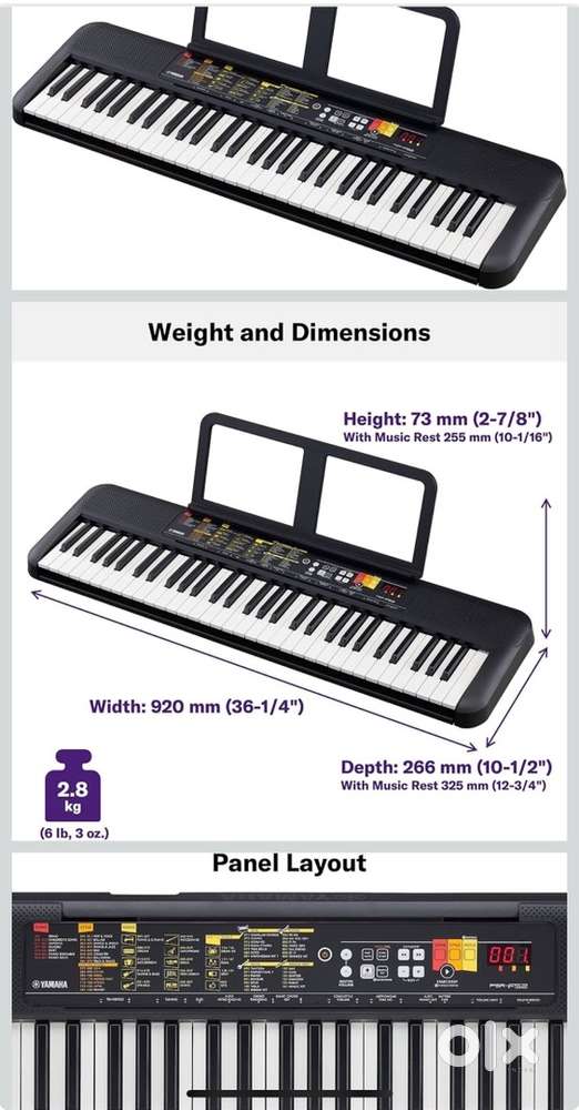 New Yamaha PSR 52 with warranty