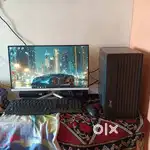 Full Pc SetUp With 24inch Monitor