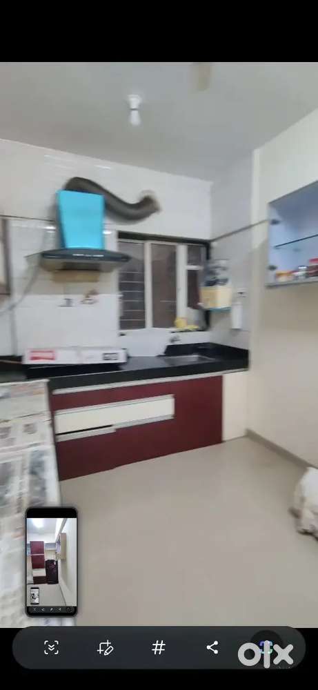 2bhk furniture gayatri soc flat rent 5th flor navle bridge ambegaon