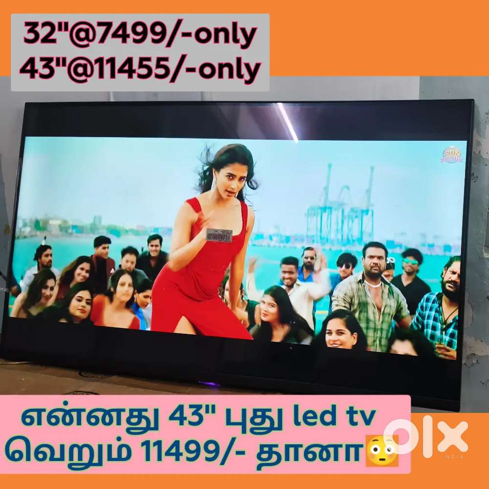Super quality new 43 inch smart led tv just 10999 onwards :