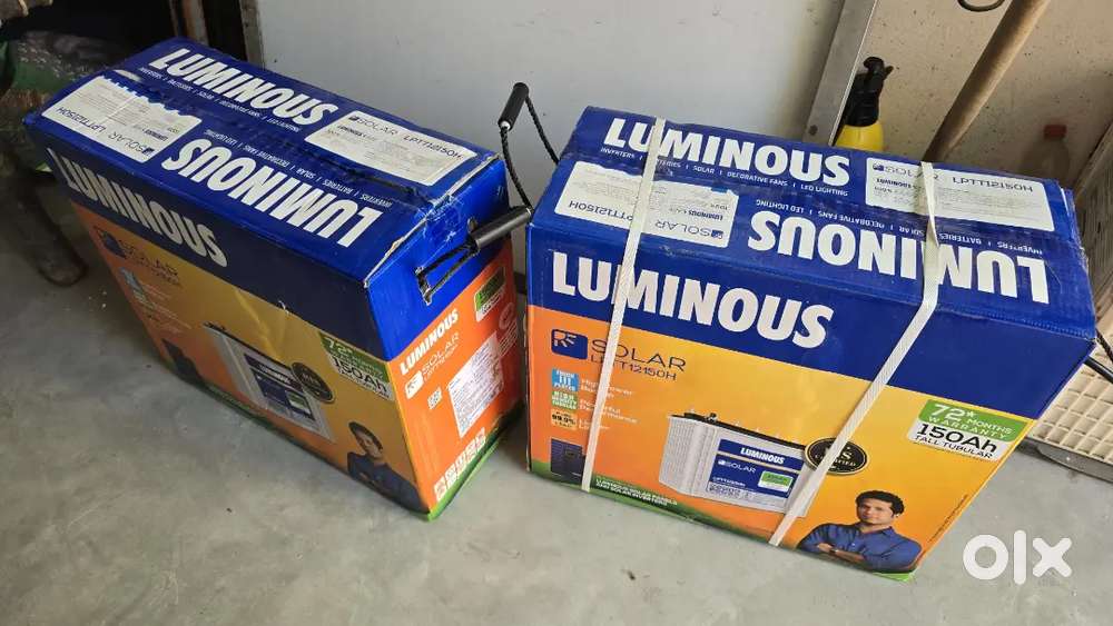 New Seal Packed Luminous 150AH Battery
