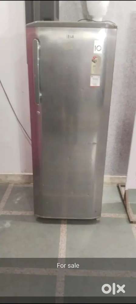 Lg fridge good condition , room corner table, dining table, stools