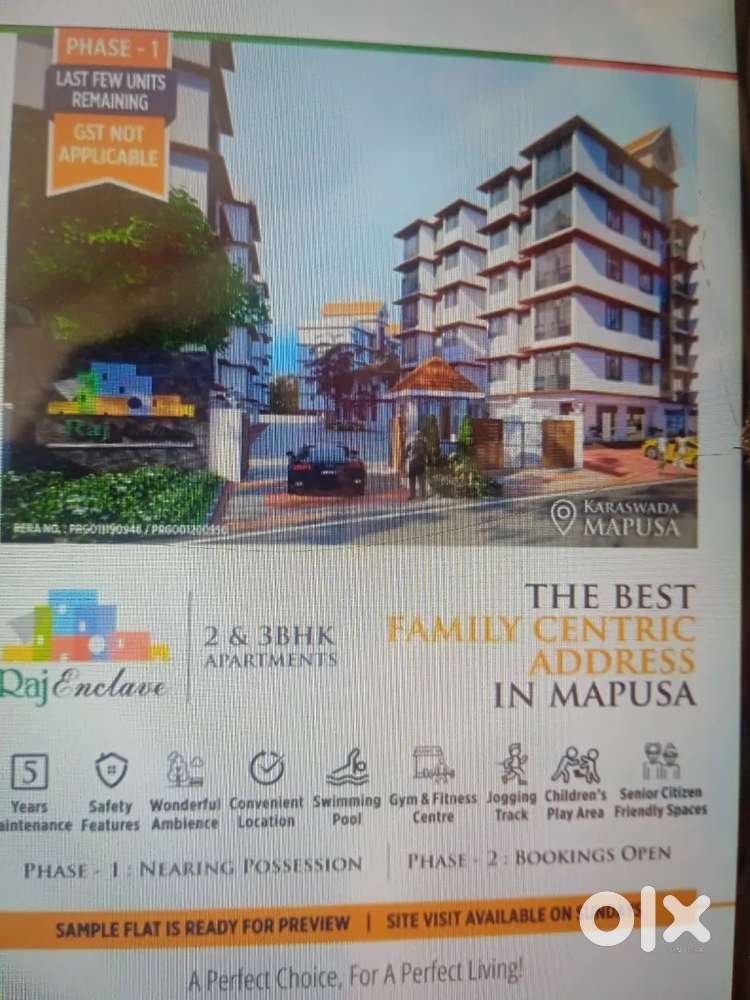 Brand new 2BHK for Sale
