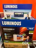1050va luminous inverter 150ah luminous tall tubular battery