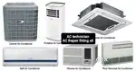 AC.   Repair.   AC.  fitting     AC    GAS   charge.    AC PCB repair