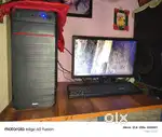 Desktop monitor sumsung or CPU fixon all setup is combo