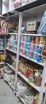 Metal shelf