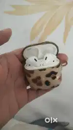 Used Apple AirPods  with 2 Case covers (₹5,000)