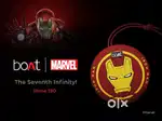 boAt Stone 190 Iron Man Marvel Edition Portable Speaker