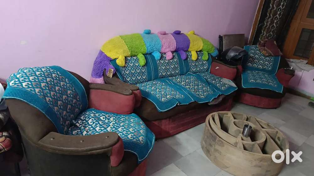 Sofa Set 5 seater, 3 + 1 + 1