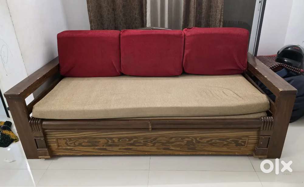 Sofa Cum Bed in good condition, Ready to Use.
