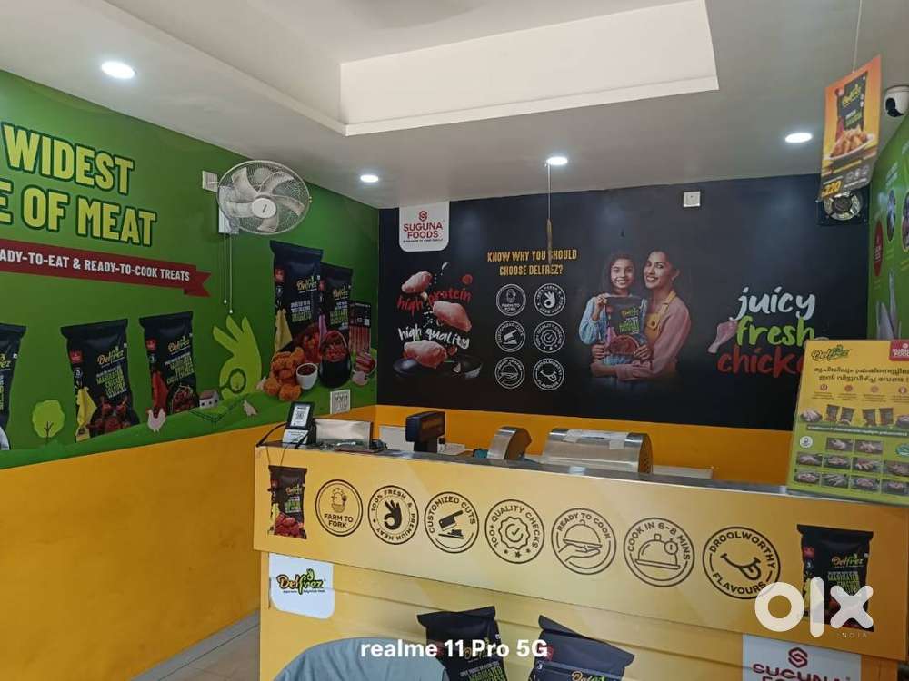 Suguna Chicken Shop @ Marampally Aluva for Sale