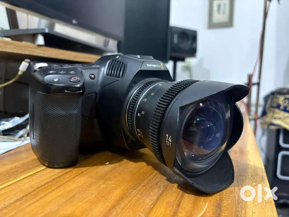 BMPC 6k pro with Samyang mk2 14mm cine lens