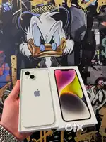 Selling my 4 months old I phone 14 in white colour/.Need urgent money