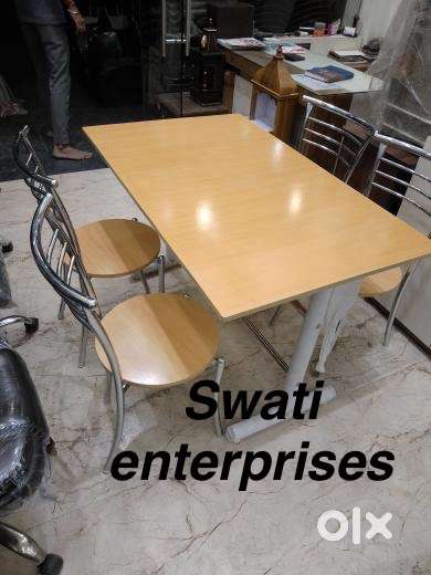 New ss frame dining table chair set restaurant furniture hotel furnitu