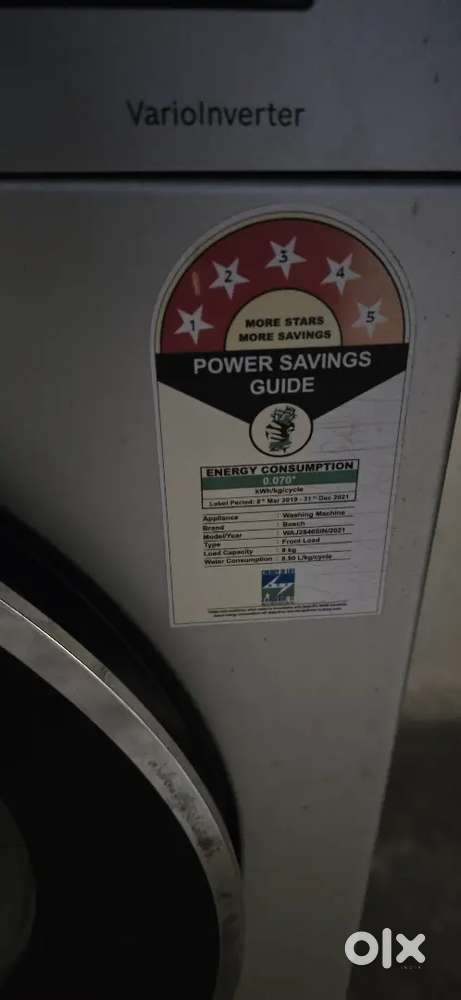 BOSCH 8kg Washing machine