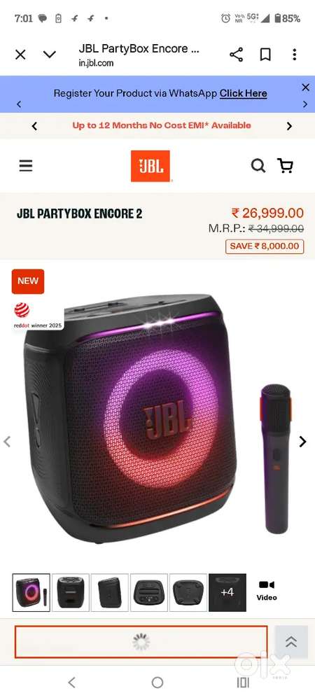 BRAND NEW JBL ENCORE 2