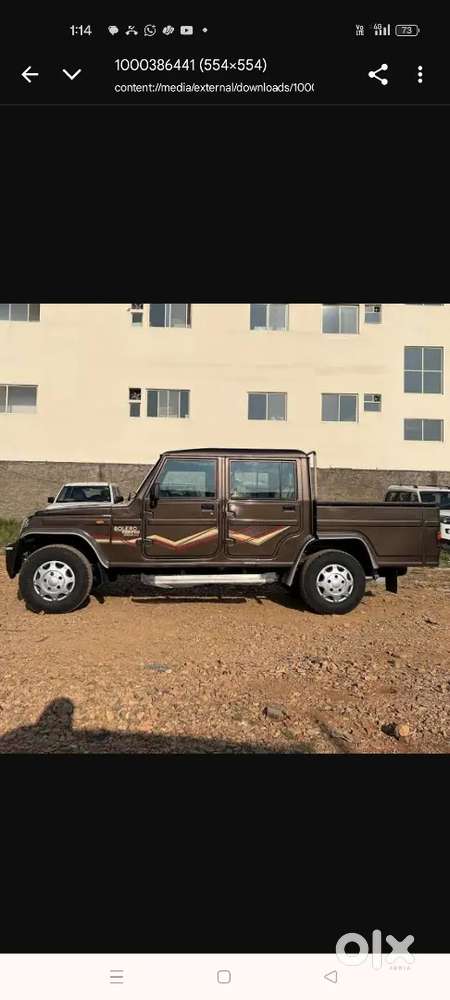 Bolero Camper new only 4000km running
