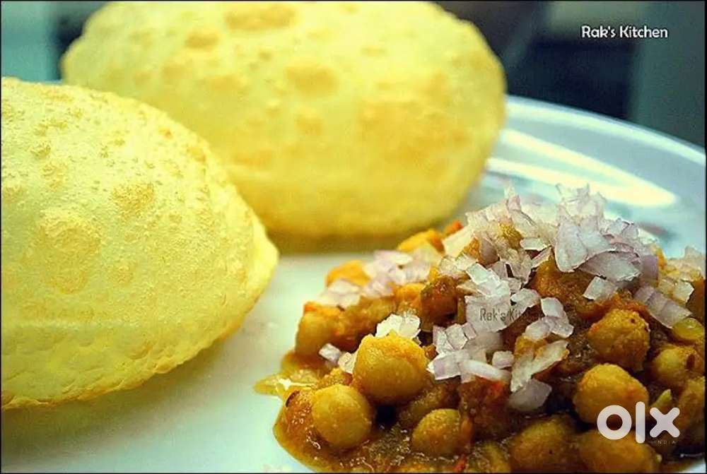 I want cook.who made channa bhatura and chicken .