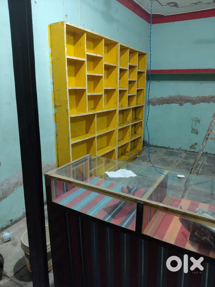 Wooden Rack for Shop