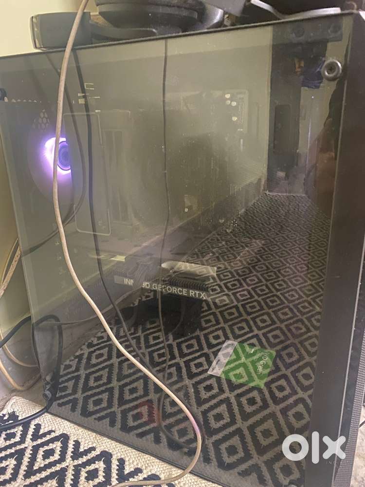 Gaming PC with Caninet - 1 year old