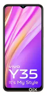 Vivo y35 8+8 gb ram 128.
