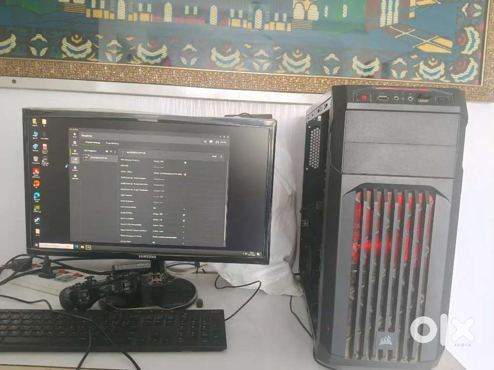 Ryzen 1200 1650 super graphics card monitor Gaming computer pc cpu