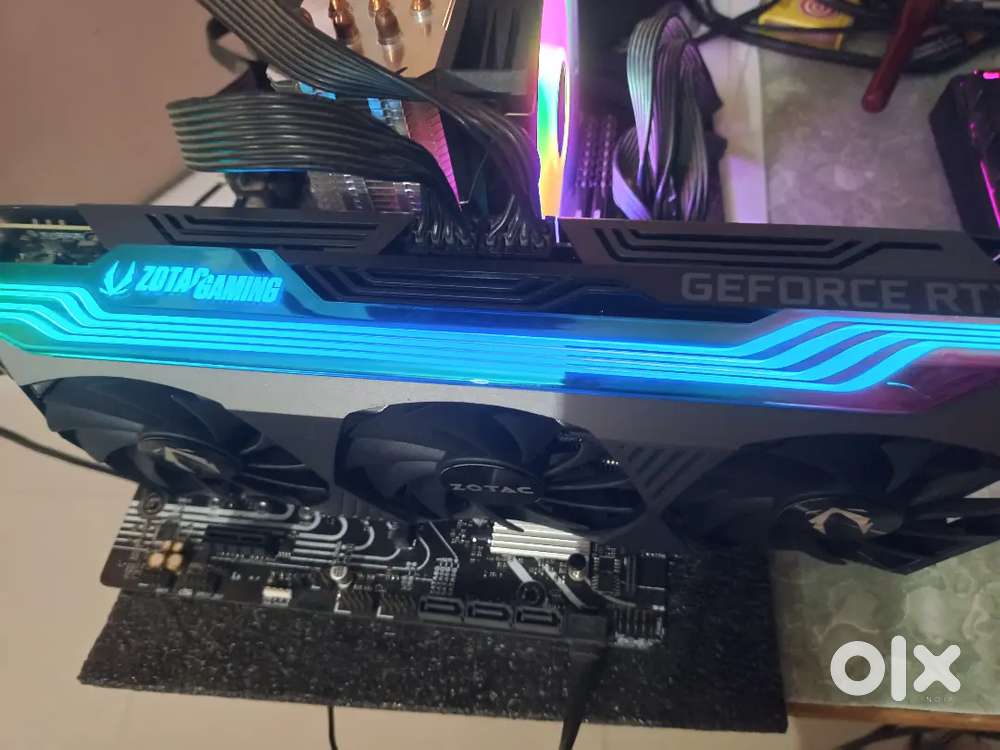 Zotac Rtx 3070ti Amp holo Black Graphics card with box