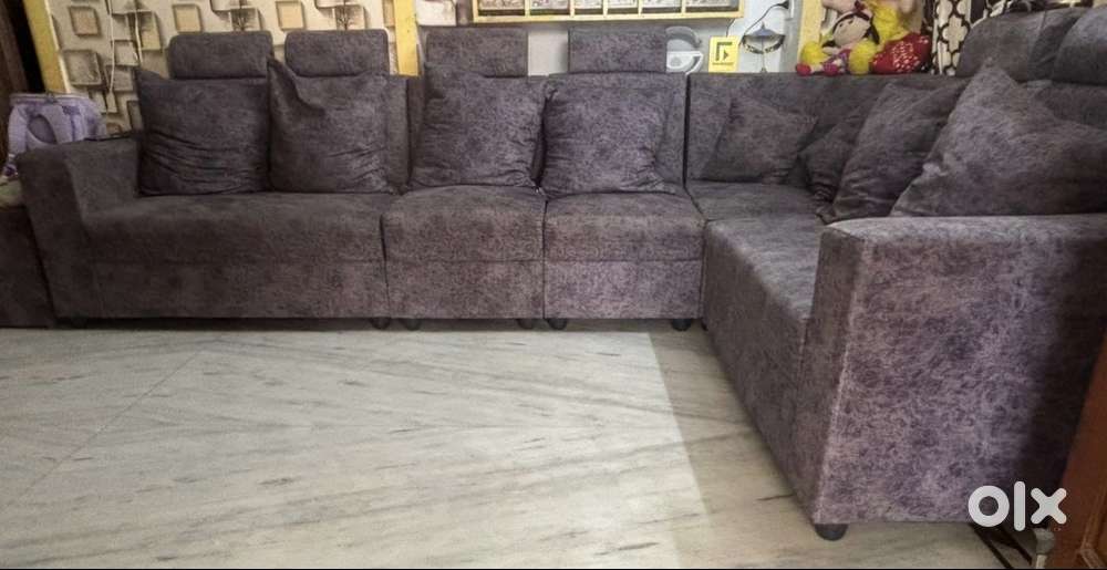 Sofa set L shape with good condition