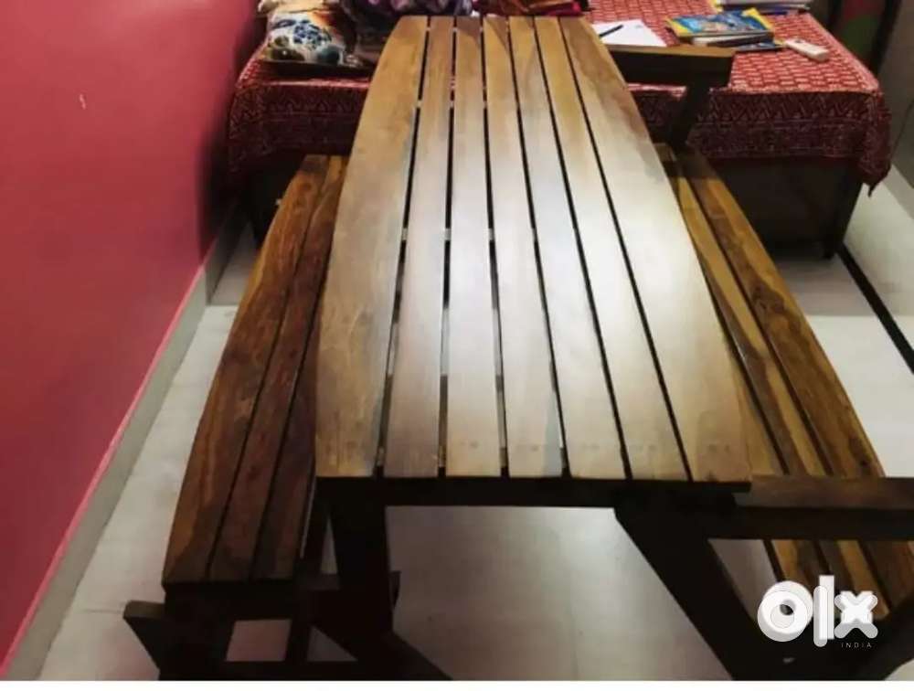 Bench Covertable dinning table