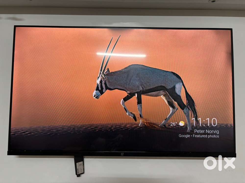 one plus tv  43 inch  full HD  wall mount with stand  Y1