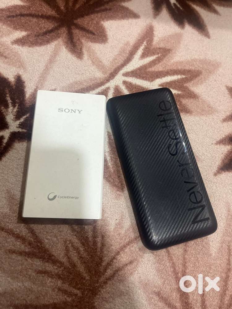 2 power bank sony and one plus brand new