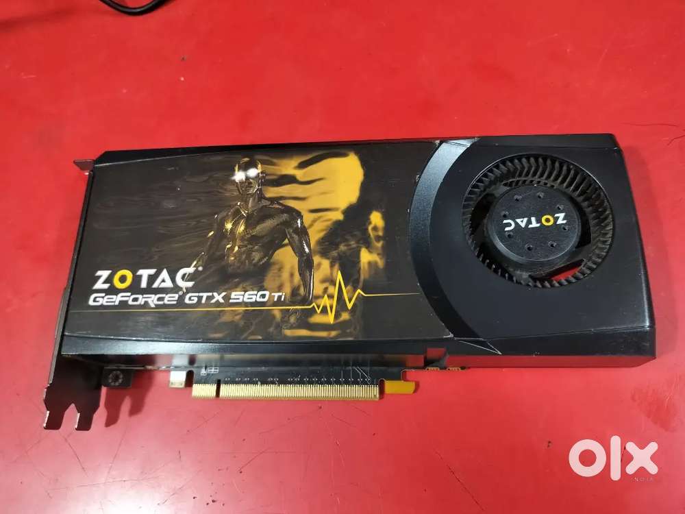 Zotac GeForce GTX 560 ti graphic card perfect working and new looking