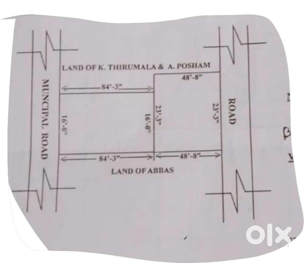 commercial plot for sale..40 ft road..mancherial near hitech City