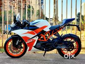 KTM RC 200 2017 BS4 IN MINT CONDITION AD BIKEBAZAR rc 390 duke 200 390