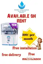 Water purifier machine available on Rent