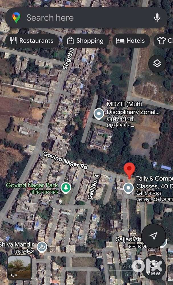 4 plots of 1200sqft = 4800 sqft