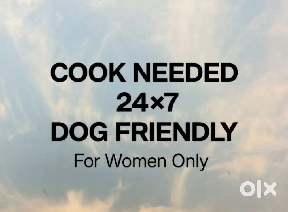 Female Cook , Dog Friendly