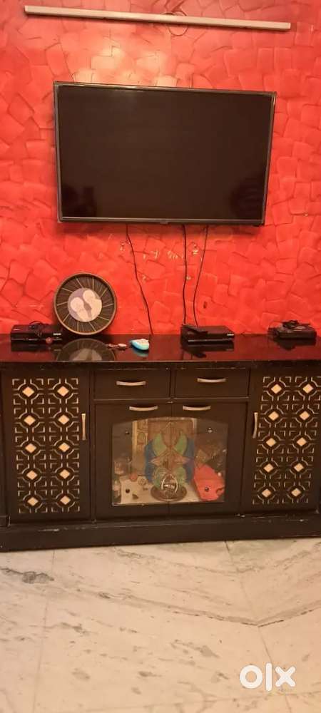TV with cabinet