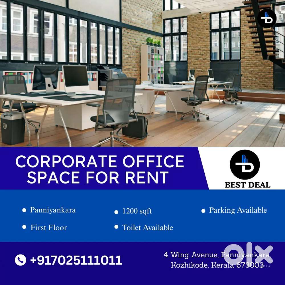 OFFICE SPACE FOR RENT