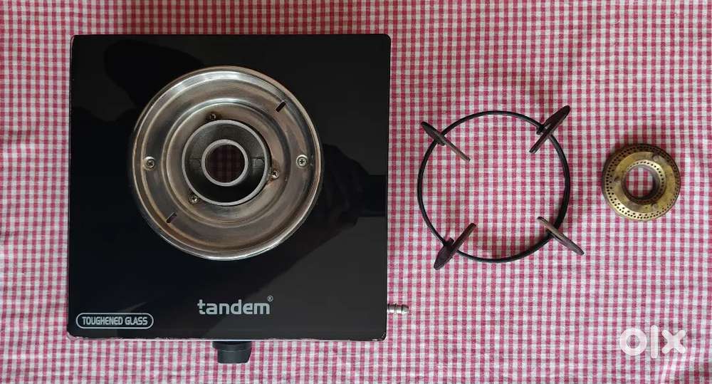 TANDEM GLASS GAS OVEN - SINGLE BURNER
