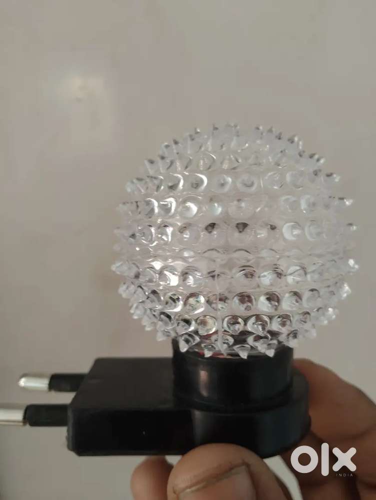 Mini night lamp with pink beautiful lights