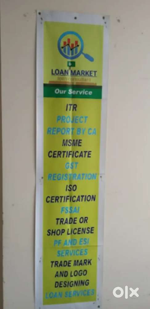 Loan. credit card. CA service. Etc