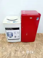 Godrej 6.0kg top load W/M & Godrej 190 liters single door fridge