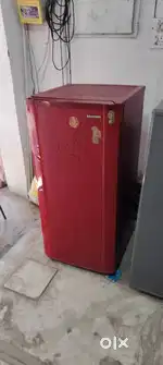 Samsung Red colour single door fridge proper working condition