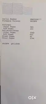 EPSION L1300 A3 A4 COLOUR PRIENTER