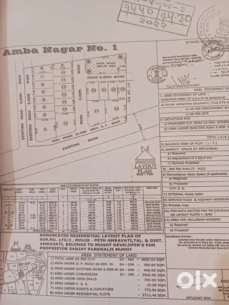 Urgent plot for sale