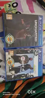 Uncharted & UFC4 Game cd Ps4