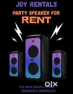Party speaker for rent